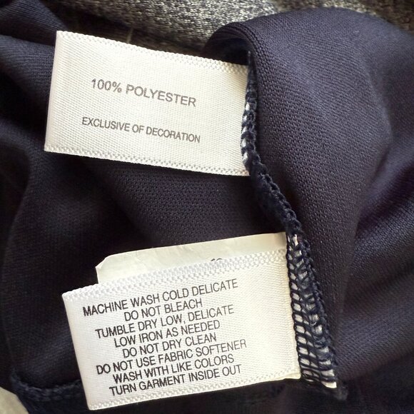 Cutter & Buck Villanova Wildcats CB Drytec Replay Half Zip Pullover Men XXL NWOT - Picture 14 of 15